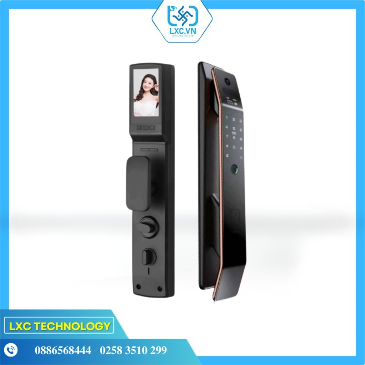 Khóa thông minh Pull Push KGC02 - B PRO | Thiết kế sang trọng, an toàn tuyệt đối